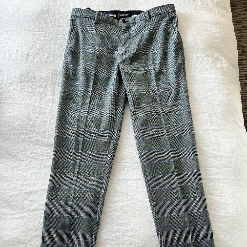Scotch and Soda Plaid Pant